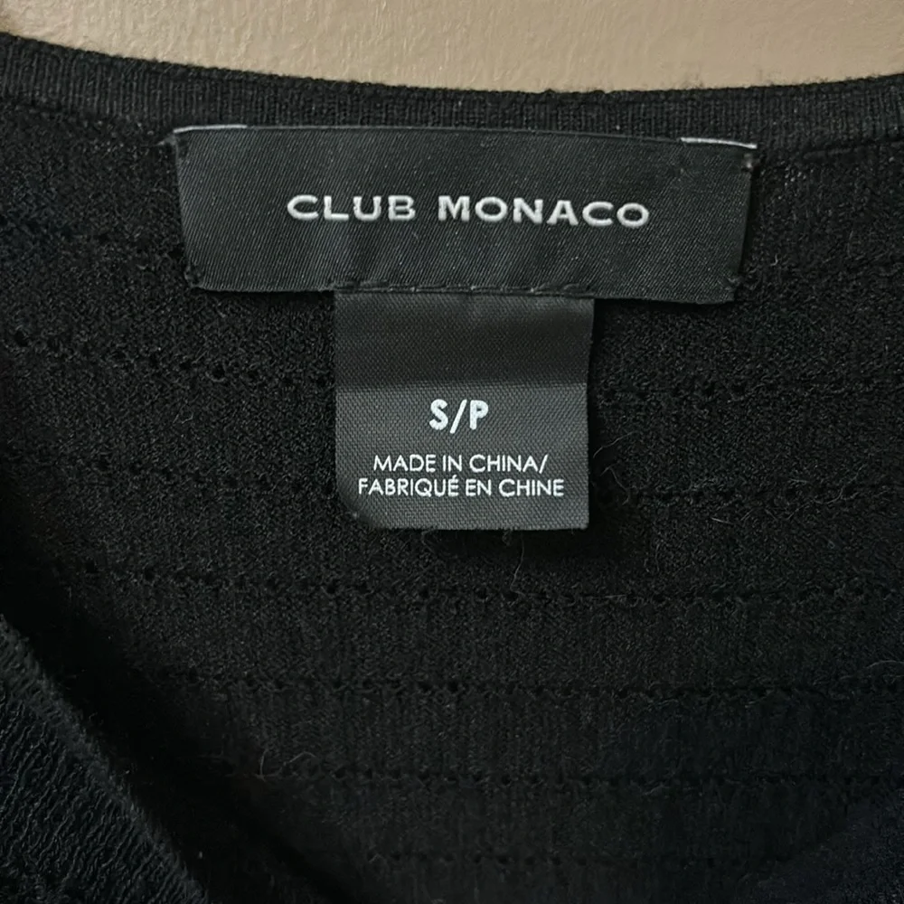 Club Monaco Huko Knit Square Neck Tank Top - Picture 4 of 7